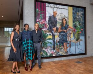 Njideka-Akunyili and the Obamas