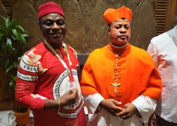 Oye, APGA Nat’l Chairman congratulates Cardinal Okpaleke