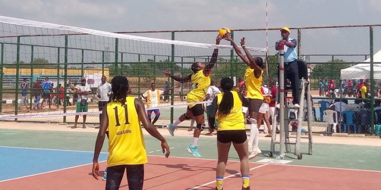 NSF: Anambra Female Volleyball Team Beat Nasarawa 3-2 In Opener