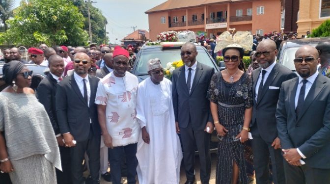 Obosi Shutdown As Chidoka, Ex Aviation Minister Buries Mother