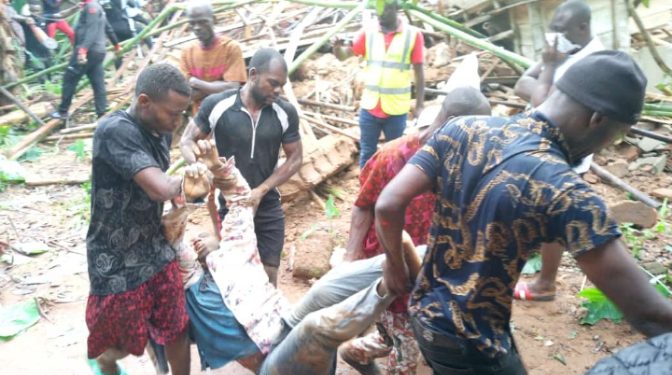 Father, Two Sons Killed In Nnewi Construction Site Collapse