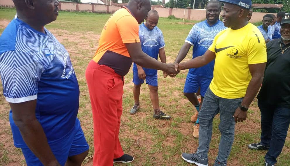 Anambra Agog As Traders Competition Commence In Onitsha, Oba, Awka With Football Action