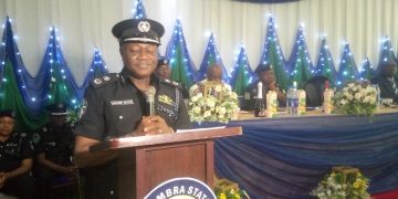 CP Adeoye Decorates Newly Promoted Officers, Says Anambra Anambra Must Be Secure At All Cost