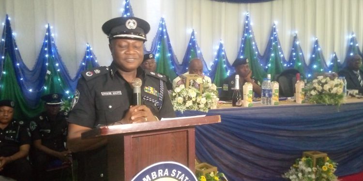 CP Adeoye Decorates Newly Promoted Officers, Says Anambra Anambra Must Be Secure At All Cost