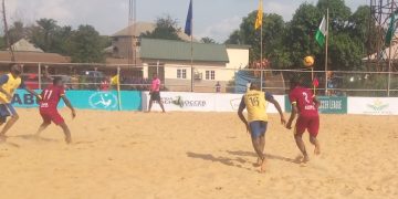 Anambra Kebbi win as 2nd round beach soccer league kicks off in Anambra