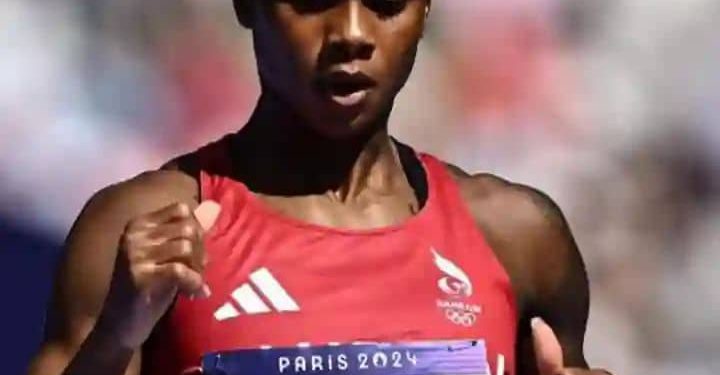 Coach Igboka Celebrates Salwa Eid Naser, Nigerian Born Bharainian Sprinter