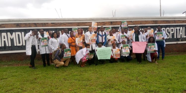 ARD-NAUTH Protest Against Continued  Detention Of  ‘Ganiyat’  In Kidnappers’ Den