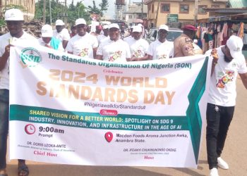 SON Holds Awareness Walk, Urges  Anambra Residents To Embrace Substandard