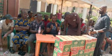 Top Senatorial Aspirant Fetes APGA Leaders in Nnewi South 
