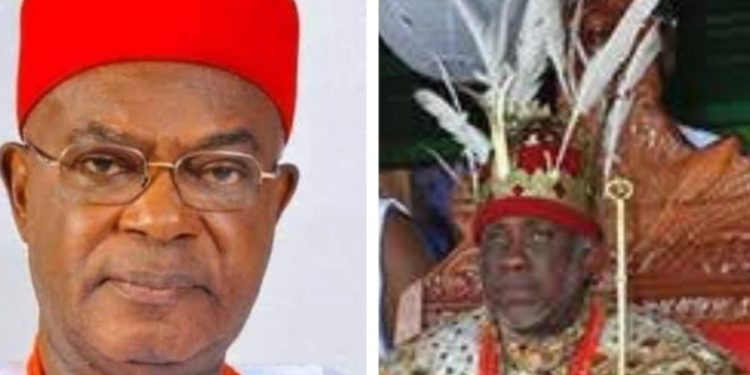 Igwe Achebe Congratulates Eze Iweka on appointment as Anambra TRC chairman