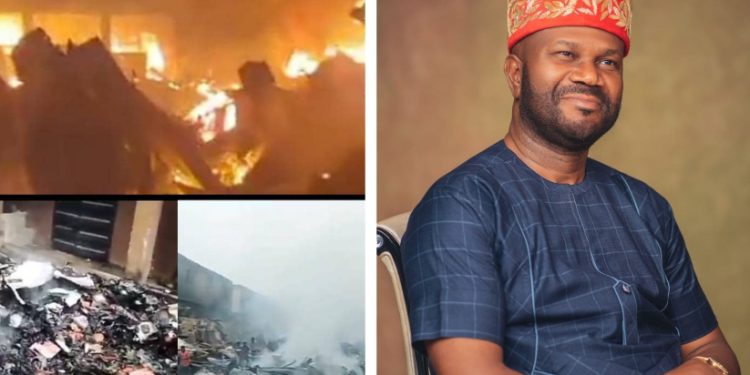 Egwuonwu Sympathises With Victims Of Nnewi Market Inferno