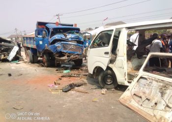 Five ‘Aka Odo’ Taskforce Men Die In Head-On Collision With Truck 