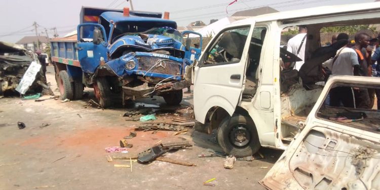 Five ‘Aka Odo’ Taskforce Men Die In Head-On Collision With Truck 
