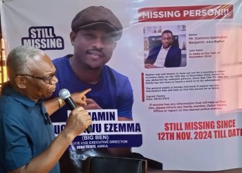 Activist Wants FG, Security Agencies To Launch Search For Missing Awka-Based Businessman