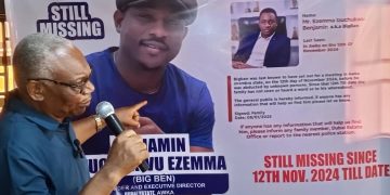 Activist Wants FG, Security Agencies To Launch Search For Missing Awka-Based Businessman