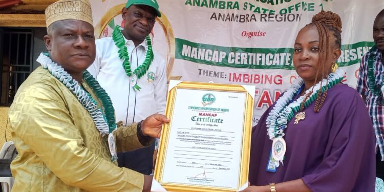 44 Companies Get SON MANCAP Certificates In Anambra