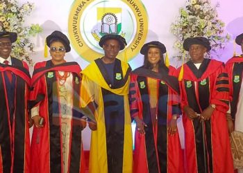 Nonye Soludo Bags Doctorate In Wellness As Ojukwu Varsity Celebrates 25 Anniversary 