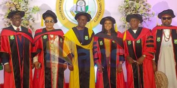 Nonye Soludo Bags Doctorate In Wellness As Ojukwu Varsity Celebrates 25 Anniversary 