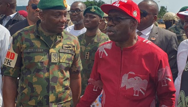 Soludo Urges Collaboration With Army To Combat Insecurity In Anambra
