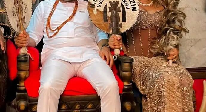 Anambra Deputy Governor Bags Ife-Mbaukwu Title, Eulogises Wife