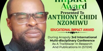 AnsPoly Bestows Educational Impact Award On Nzomiwu At  3rd International Conference