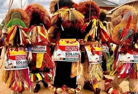 Onitsha Traditional Council Condemns Use Of Masquerades For Political Campaigns 