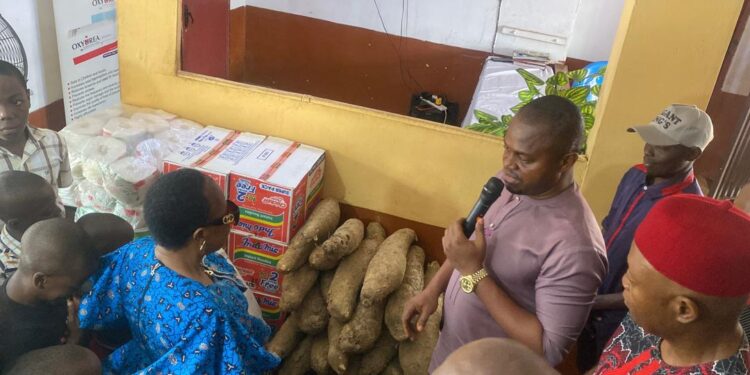 Anambra NMA Donates Palliatives To Sickle Cell Orphanage