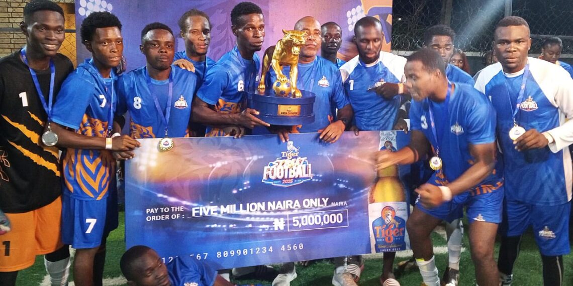 Peace Warriors Are Champions of Awka Tiger 5-Aside Football Championship