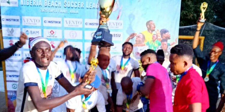 Anambra Warriors Emerge Champions Of 2025 Beach Soccer League