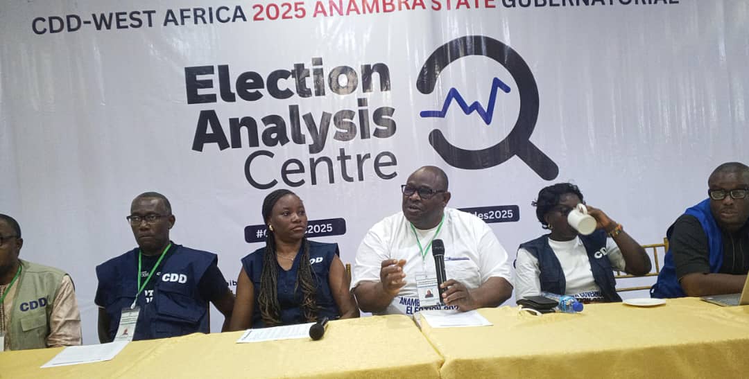 Anambra Poll;CDD-West Africa Calls For Conscious Effort To End Voter Apathy