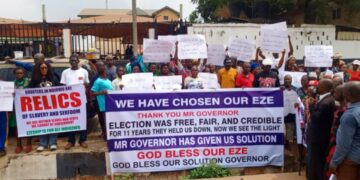 Ndiowu Community Sold Solidarity March, Urge Soludo To Issue Certificate To Okekeife 