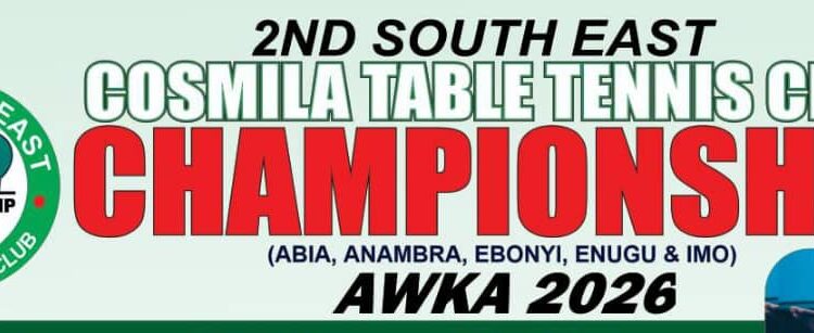13 Clubs Set For Second Cosmilla Southeast Table Tennis Championship