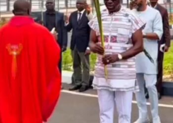 Soludo Prays For Peace Humility, Progress On Palm Sunday 
